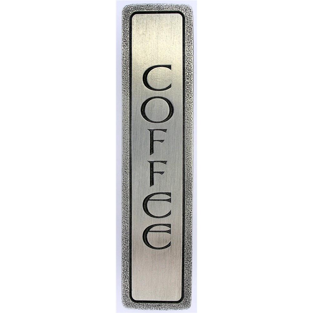 Notting Hill NHP-341-AP "COFFEE" Pull Antique Pewter (Vertical)